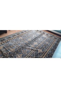 Resim Algelsineve Kalın Gri Kadife Halı Örtüsü Gri 