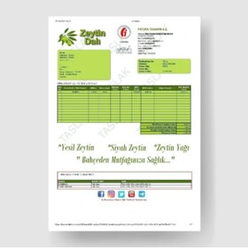 Resim fatura tasarım E-fatura / E-arşiv Xslt 