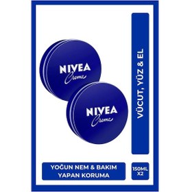 Resim Nivea Creme Nemlendirici Bakım Kremi 2 x 150 ML 