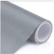 Resim Temizhome Hava Kanallı Gri Karbon Araba Kaplama Folyosu 152 Cm X 100 Cm 