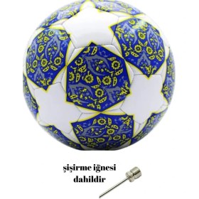 Resim Uefa Şampiyonlar Ligi 430 Gram Maç ve Antreman Lazer Kesim Futbol Topu 