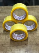 Resim rigour Bufalo 45mm X 100mt Şeffaf Koli Bandı Süper Kalite Koli Bantı 4AD 