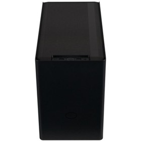 Resim Cooler Master Masterbox Nr200p Temperli Cam Mini-ıtx Siyah Bilgisayar Kasası Uyumlu 