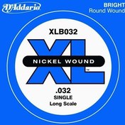 Resim D'Addario XLB032 Tek Bas Gitar Teli 