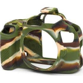 Resim EasyCover Canon 1300D/2000D Silikon Kılıf ECC1300DC (Kamuflaj) 