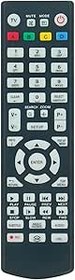 Resim VINABTY Kartina TV Micro LITE 301 SMART MAX ve HD Relax Dune 101 102 ile uyumlu yedek uzaktan kumanda 