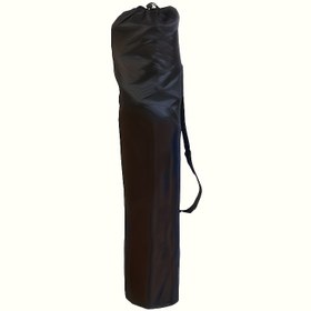 Resim Ekstra Büyük Ağır Hizmet Polyester Dış Mekan Mobilya Kılıfı Çantası - Taşınabilir Depolama ile Bağcıklı Kapatma, Tüm Mevsimler Siyah Koruyucu Kılıf Kamp Ekipmanları, Sandalyeler, Masalar ve Yastıklar için, Güçlü Omuz Askıları ile Şık Tasarım 