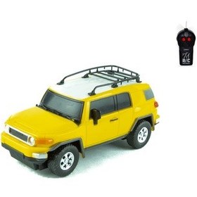 Resim Ölçek 1:24 Uzaktan Kumandalı Jep Araba Yarım Fonksiyon Sarı 