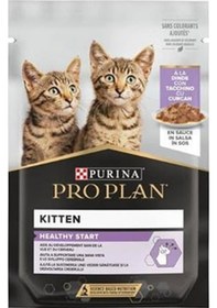 Resim Purina Pro Plan Kitten Pouch Hindili Yavru Kedi Konservesi 26 x 85 G 