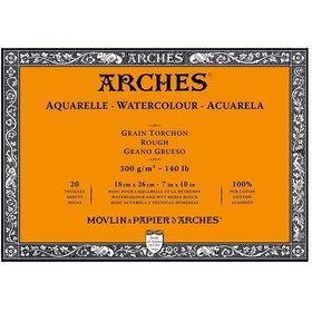 Resim Arches Suluboya Defteri Blok Rough 300 G 18x26 Cm. 20 Yp 