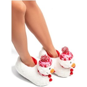 Resim Twigy Cc0625 Tw Kardan Beyaz Kadın Panduf Beyaz 