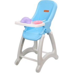Resim Polesie Oyuncak Bebek Mama Sandalyesi "Bebi" - POL-48004-MAVİ 
