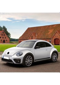 Resim Vw Beetle 2017-19 Bijon Kapağı Volkswagen Yazılı 5 Adet 1k0601173 