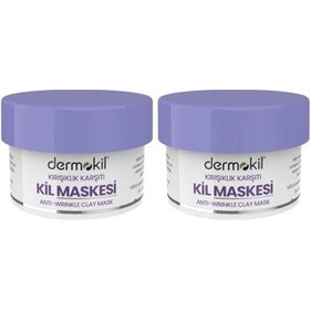 Resim Kırışıklık Karşıtı Kil Maskesi 50 Ml 2li Paket 