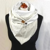 Resim Chaoduo Shop No.21 Tarzı Evrensel Sonbahar Kış Sıcak Rüzgar Geçirmez Kedi Baskılar Çift Katmanlı Toka Eşarp Yeni Tasarımcı Kadın Modası Bufanda (Yurt Dışından) 