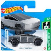 Resim HOT WHEELS Tesla Cybertruck Die Cast Gri 
