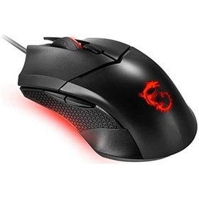 Resim Msı Gg Clutch Gm08 Gamıng Mouse 4.200 Dpı Pıxart Paw3519 Optık Sensor Red Led 1.8m Kablo Ayarlanabılır Agırlık Altın Kaplama Usb Baglantı Oyuncu Faresı Açık Beyaz 
