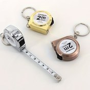 Resim 1pc Dayanıklı ABS Mini Çelik Şerit Ölçüm Anahtarlık, 2m Geri Çekilebilir Ölçüm Aracı, Taşınabilir Ev Anahtarlık Aksesuarı, Lazer Yok, Ev ve DIY Ölçüm Aracı 