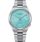Resim Citizen Tsuyosa Nj0151-88m Otomatik Çelik Gri Buz Mavisi Kadran 40 Mm Erkek Kol Saati Gri 