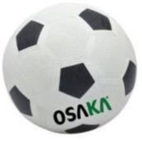Resim Genel Markalar 4 Numara Kauçuk Futbol Topu - Siyah Beyaz 