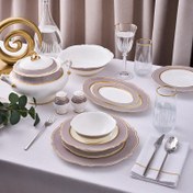 Resim Aryıldız Majestic 60 Parça 12 Kişilik Yemek Takımı 