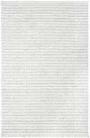 Resim Cool Halı Mikasa MKS Plain Beyaz Yumuşak Dokulu Halı Kilim Salon Koridor Kesme Halı Dokuma Makine Halısı 