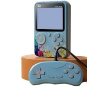 Resim NOMTEKNO 500 oyun yüklü G5 Mini Retro Video oyun konsolu 3.0 inç çocuklar için en iyi hediye +1 konsollu 