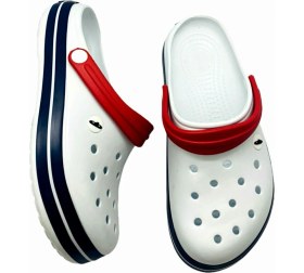 Resim Akınalbella bella Doremor Tomy Beyaz Sabo Crocs Modeli Terlik Hastane Terliği Hemşire Doktor Terliği 