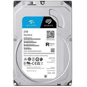 Resim Seagate 3.5" 2TB SKYHAWK ST2000VX017 5400 RPM 256MB SATA-3 Güvenlik Diski (Disti Garantili) 
