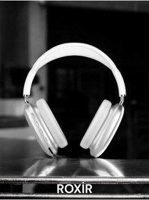 Resim Roxir ROXİR Bluetooth Kulak Üstü Kablosuz Mikrofonlu Kulaklık P9 Plus Wireless, Beyaz 