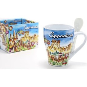 Resim Tekli Yöresel Kupa Bardak Model 8 - 9006650786692rx8 