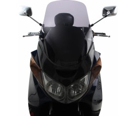 Resim GP Kompozit Suzuki Burgman 400 1999-2006 Uyumlu Ön Cam Şeffaf 66 cm 
