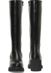 Resim Butigo 25k-6009 5pr Siyah Kadın Topuklu Çizme 000000000102054645 Siyah 