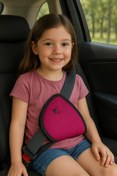 Resim ribac Çocuk Emniyet Kemeri Düzenleyici Araç İçi Güvenlik ve Konfor Aksesuarı 