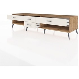 Resim Kronos Tv Ünitesi 4 Çekmeceli 220x59x51 Çam-çam/aytaşı Atlas Çam/aytası - Atlas Çam 