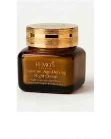 Resim RemosNatural Yaşlanma Karşıtı Gece Kremi 20 ml - Supreme Age Defying Night Cream 
