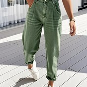 Resim Kadınların Esnek Geniş Bacaklı Kot Pantolonları - Kemer İndirimi ile Şık Ofis ve Seyahat Pantolonları, Her Gün ve Resmi Giyim için Görünmez Esnek Denim, Tüm Mevsimler için Rahat Uygunluk ve Cep Detayları - Kadın Kot Pantolonları, Bayan Kot Pantolonları, İş Giyim Denim, Rahat Denim, Günlük ve Resmi Giyim için Dayanıklı Yapı, Profesyonel Kadınlar 