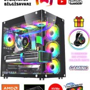 Resim Zeiron Webstar X10 Ryzen 5 7500F Ddr5 32GB Ram 1tb M.2 Nvme SSD 16GB RTX5060TI Sıvı Soğutmalı Oyuncu Bilgisayarı 
