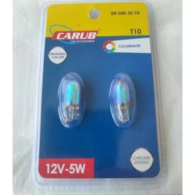 Resim Gözpar Oto Carub Diadem Park Ampulü T10 WY5W 12V Amber Turuncu 2'li Takım 