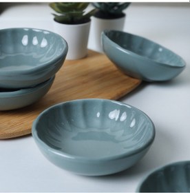 Resim Keramika Granit Turkuaz Sirius Çerezlik / Sosluk 12 Cm 6 Adet Q07 