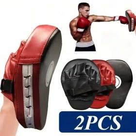 Resim Boxing Yumruklama Torbası El Hedefi Boks Eldivenleri Eğitim Odak Pedi Taekwondo Muay Thai Karışık Dövüş Sanatları 
