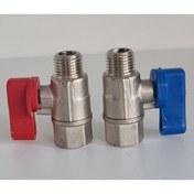Resim Hidrolikpnömatikcenter 1/4 Mini Küresel Vana (dişi-erkek) 