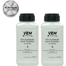 Resim Rtv-2 Platinum Kalıp Silikonu 10 Shore 1 Kg 