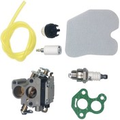 Resim Hangfox Husqvarna 235-240e 236-236e Zincir Testere Karbüratör Tamiri Seti Gümüş, Metal Gümüş 