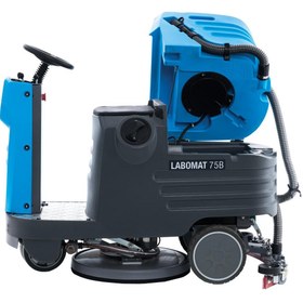 Resim Labomat 75B Binicili Akülü Zemin Temizleme Makinesi 