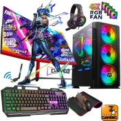 Resim Zeiron Ironhide X30 Ryzen 5 3600 16GB Ram 512GB SSD RX580 8gb 23.8" Oyuncu Masaüstü Bilgisayar 