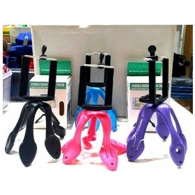 Resim 5 Ayaklı Portatif Telefon Tutucu Mini Tripod 