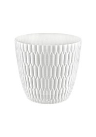 Resim Omnipazar Sy-5445 6,5 Lt Beyaz Brezza Desenli Saksı No 5 