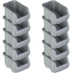 Resim Sembol A150 Plastik Avadanlık 10'Lu Paket (Gri) 128X224X96Mm 