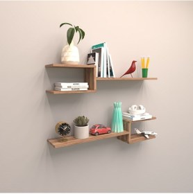 Resim Rafkestir 2 Li Mızrak Duvar Raf Set Sacramento ( Mat ) 